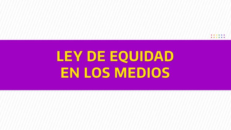 El Ejecutivo Nacional Reglament La Ley De Equidad De Medios Para