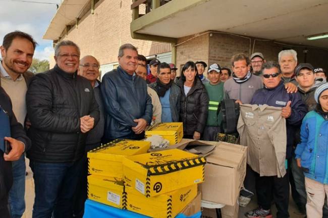 Villa María: Agricultura entregó aportes por $5 millones