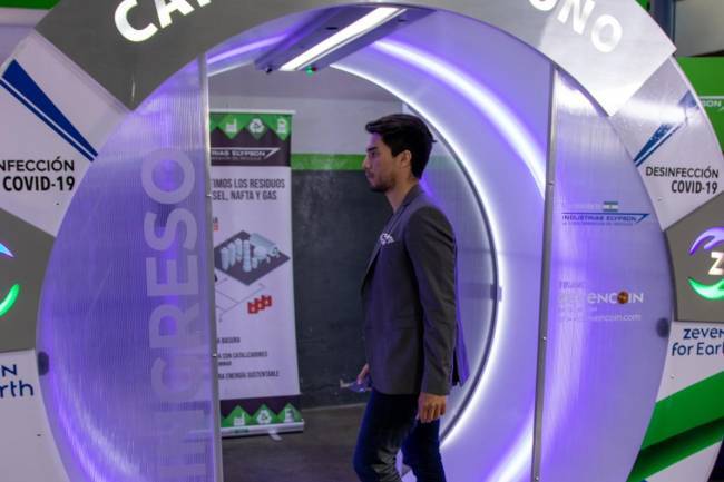 Cordobeses desarrollan primer cápsula de ozono de Latinoamérica