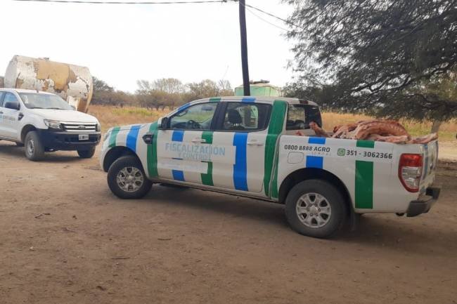 Faena clandestina: decomisan 16 medias reses en Juárez Celman