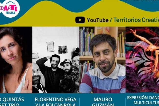 Comienza el programa "QuedArte en Casa", con el Festival Virtual de las Artes