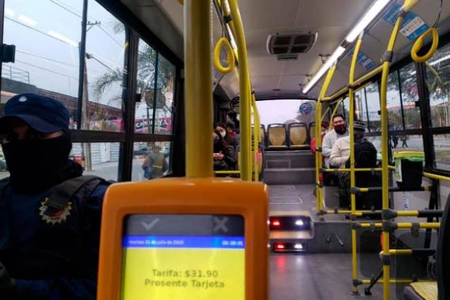 Transporte urbano: desde enero, costará 43 pesos