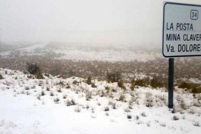 Reabren el Camino de las Altas Cumbres en Córdoba tras tres días cerrado por nieve