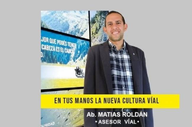 Matías Roldán: “Debemos ser más responsables y más comprometidos porque la seguridad vial la hacemos entre todos"