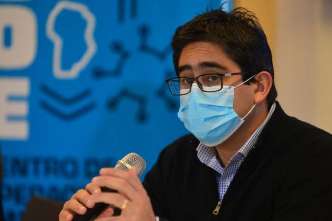 El ministro de Salud, Diego Cardozo, tiene coronavirus