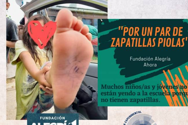 Campaña "Por un par de zapatillas piolas"