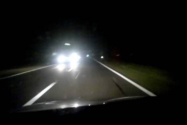 Misterio no develado del camino de las Altas Cumbres de noche