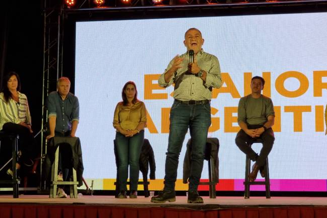 Luis Juez en el cierre de campaña en Río Cuarto: "Se está gestando otro modelo de país"