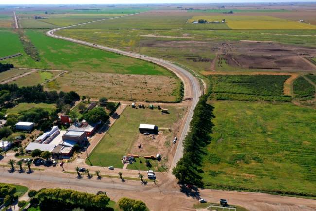 Habilitaron la primera etapa de la ruta Calchín Oeste-Carrilobo