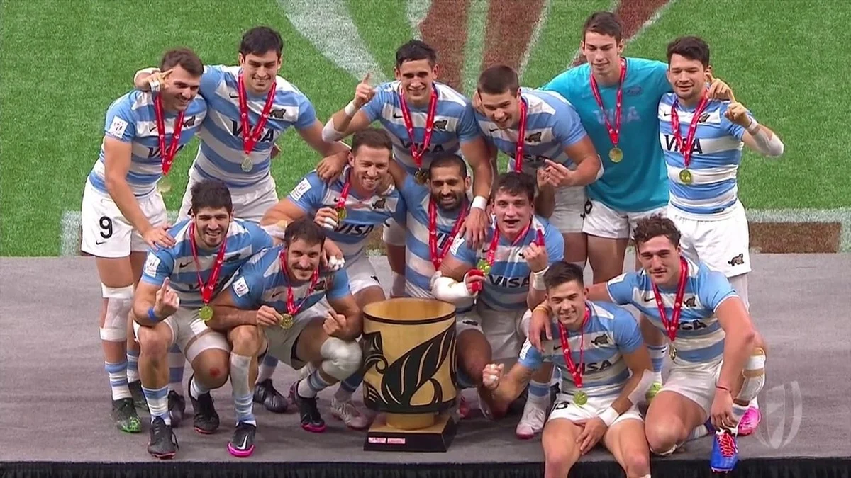 Con varios jugadores de Córdoba, Los Pumas 7´s quedaron cuartos en el CIRCUITO MUNDIAL