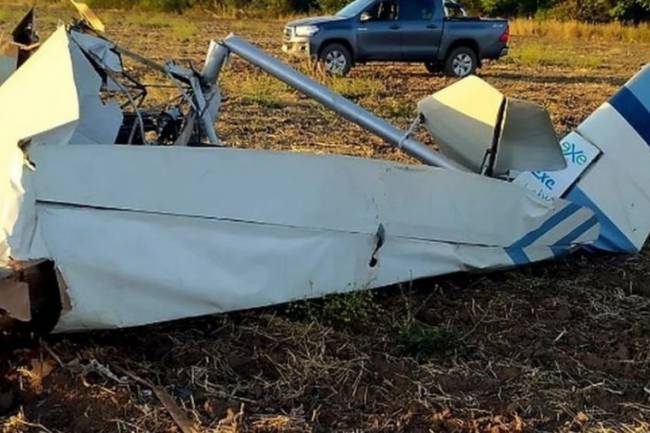 Un piloto murió al estrellarse con la avioneta que construyó