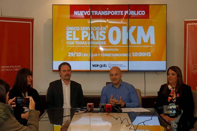 A fines de octubre, Villa Carlos Paz estrenará un nuevo servicio de transporte urbano