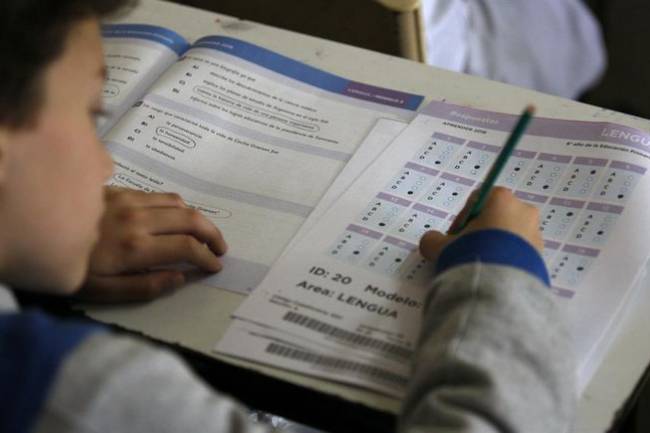 Más de 200 escuelas de la provincia participan de la prueba nacional Aprender