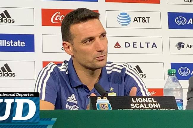 Scaloni: inteligente y respetuoso en sus declaraciones