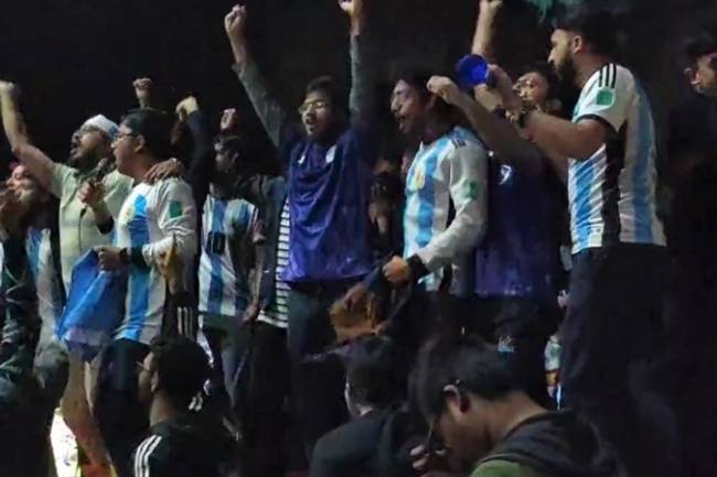 Cientos de miles de "hinchas argentinos" festejaron en el mundo