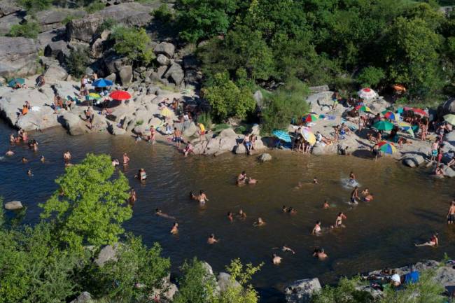 Córdoba comenzó el año con alta ocupación de turistas en las sierras