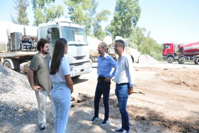 En San Francisco, iniciaron los trabajos de ampliación de la Planta Hormigonera Municipal