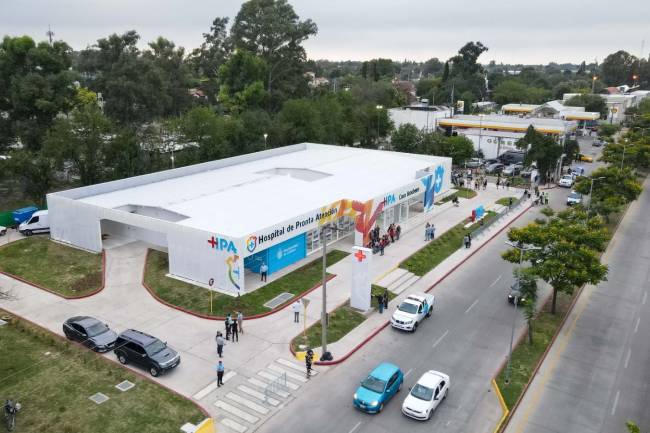 En barrio Argüello, inauguraron  el Hospital de Pronta Atención “Cura Brochero”