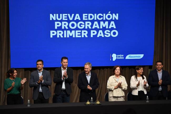El  Gobierno Provincial presentó la edición 2023 del Programa Primer Paso 