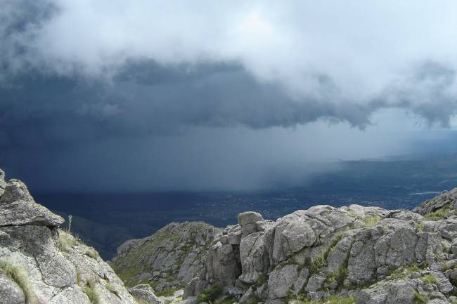 Por fin!!! Llegó la lluvia al Uritorco