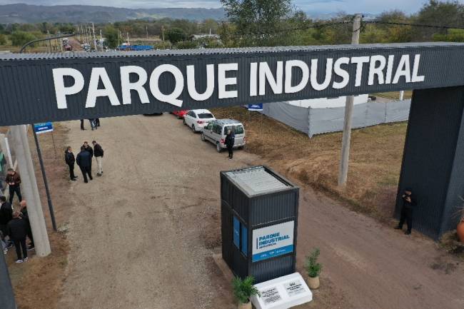 En Alta Gracia, inauguraron el Parque Industrial