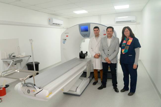El hospital de Santa Rosa de Calamuchita recibió un nuevo tomógrafo