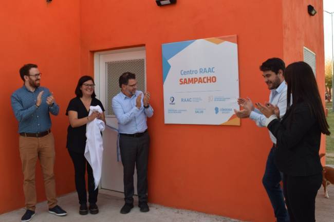 En Sampacho, inauguraron el nuevo Centro RAAC