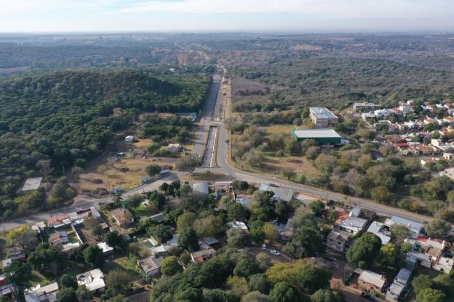 En dos barrios de Unquillo, finalizaron obras de urbanización