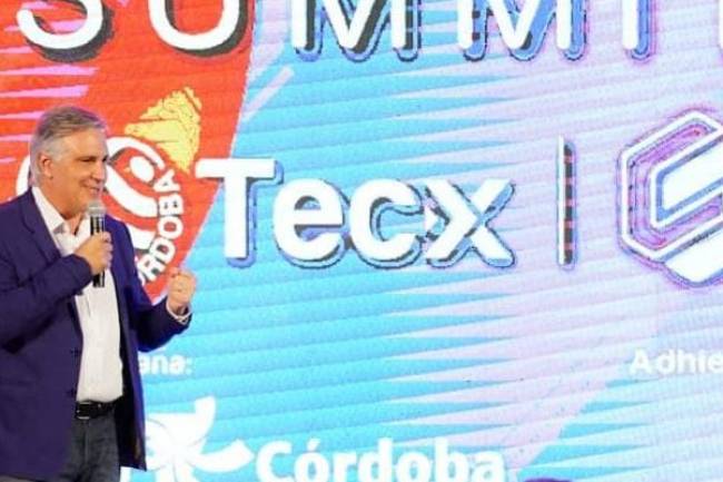 Martín Llaryora abrió el  “TecX Summit 2023”