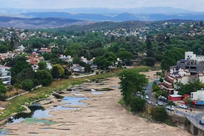 Villa Carlos Paz: Por la crisis hídrica, disminuirán la presión del agua potable en algunos barrios