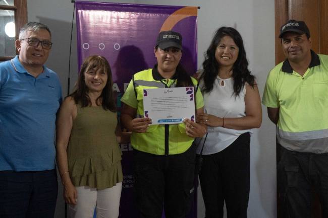 Río Ceballos: 8 empleados municipales aprobaron la formación en Ley Micaela