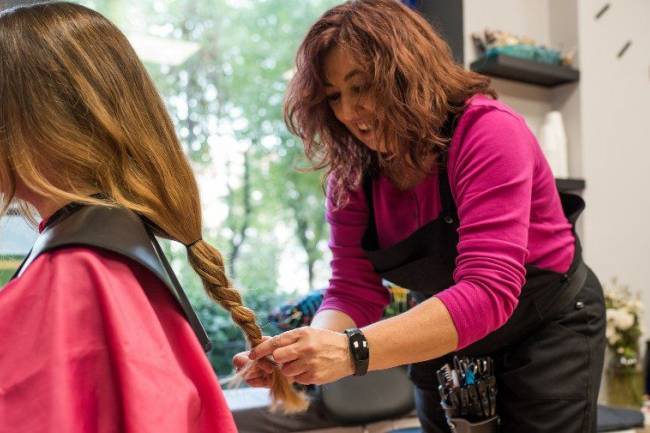 Salsipuedes: se recolectaron 22 cortes de pelo en la Campaña de Donación de cabello