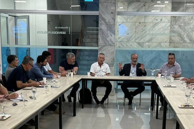 Intendentes de Sierras Chicas participaron de una reunión departamental