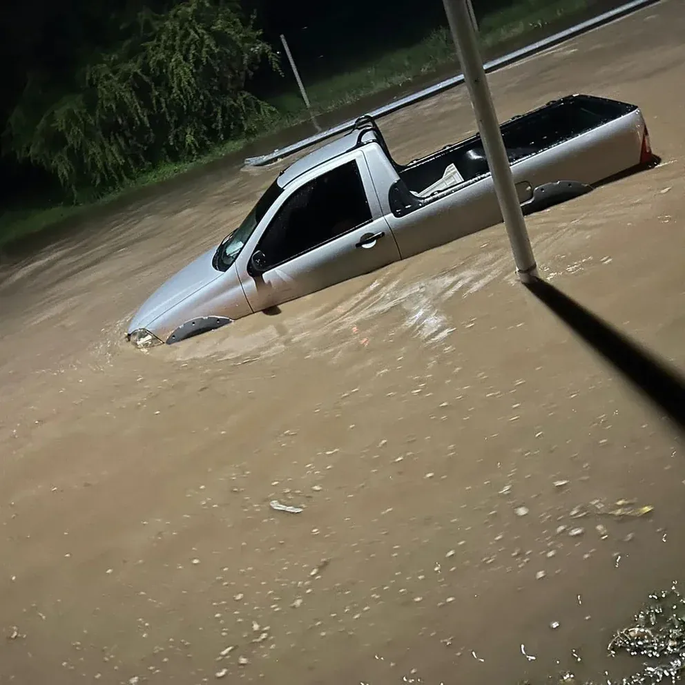 Feroz temporal en Córdoba y otros sectores del país