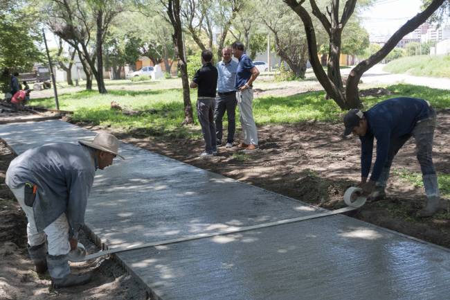 Con el Presupuesto Participativo, construyen un nuevo circuito saludable