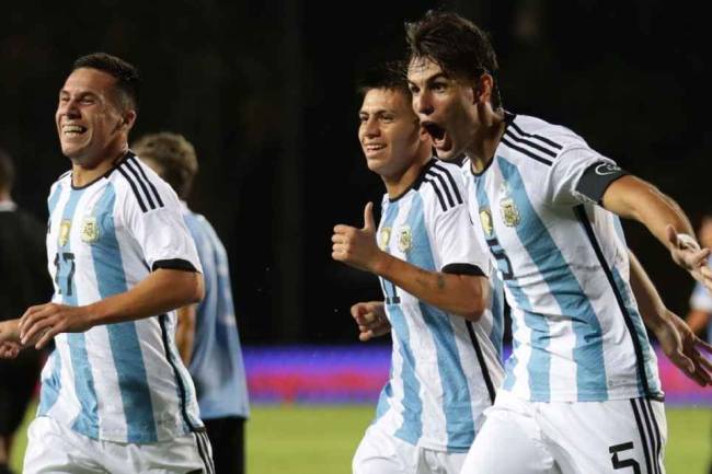 Sub-23: Argentina-Uruguay empataron en un gran encuentro