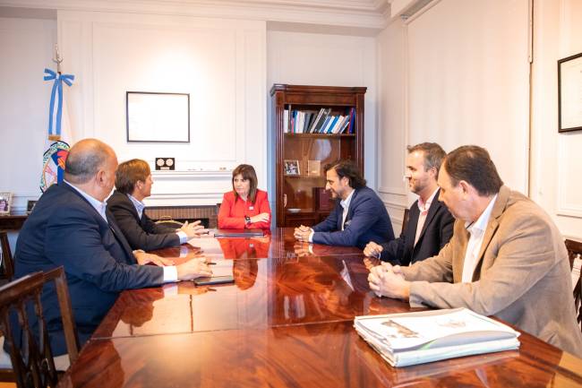 El Intendente Moroni se reunió con la ministra Patricia Bullrich