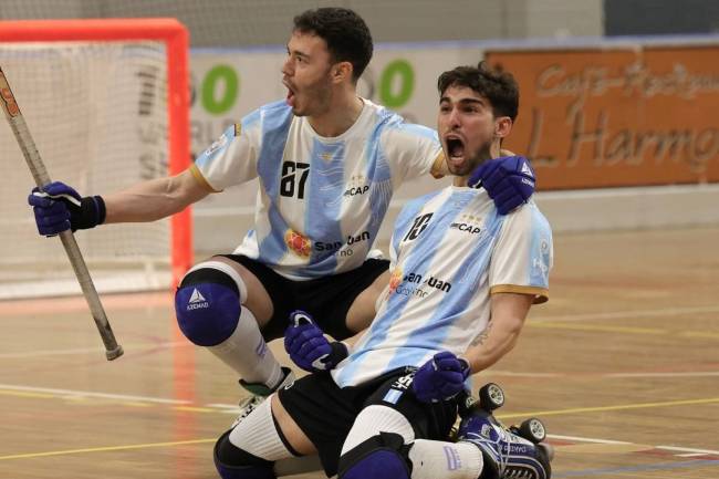 Hockey sobre patines: Argentina otra vez en lo alto del mundo