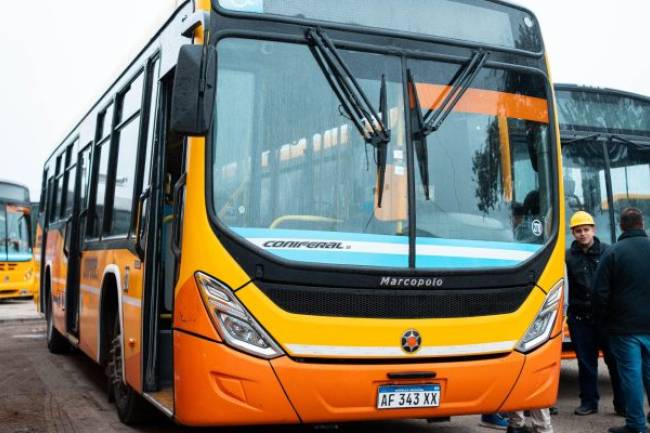 Colectivos 0km. se sumarán al servicio en la línea 42 de transporte