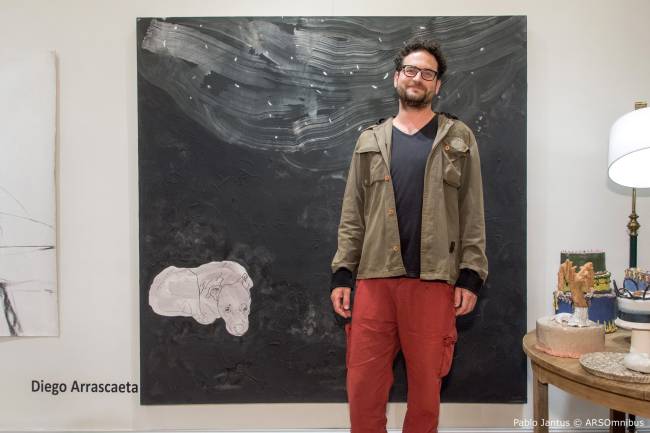 El artista Diego Arrascaeta inaugura su muestra en homenaje a Spilimbergo y Alonso