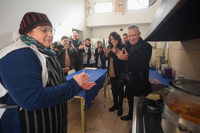 En tres escuelas de La Tordilla habilitaron el servicio de gas natural