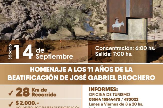 Homenaje a los 11 años de la Beatificación de José Gabriel Brochero