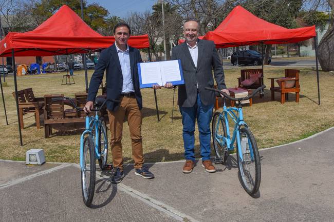 Llegan a Villa María  bicicletas reparadas por internos carcelarios 