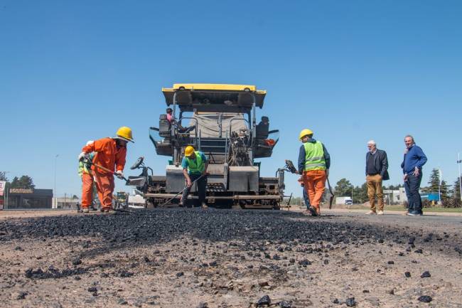 La Circunvalación de Río Cuarto con un 45?avance de obra