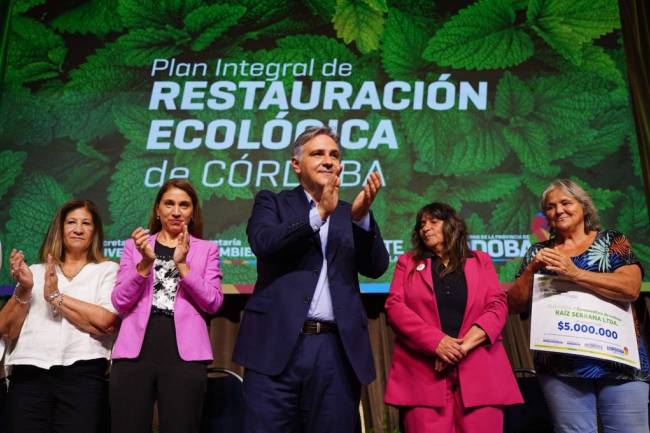 Fuerte respaldo de la Provincia a proyectos de restauración ecológica