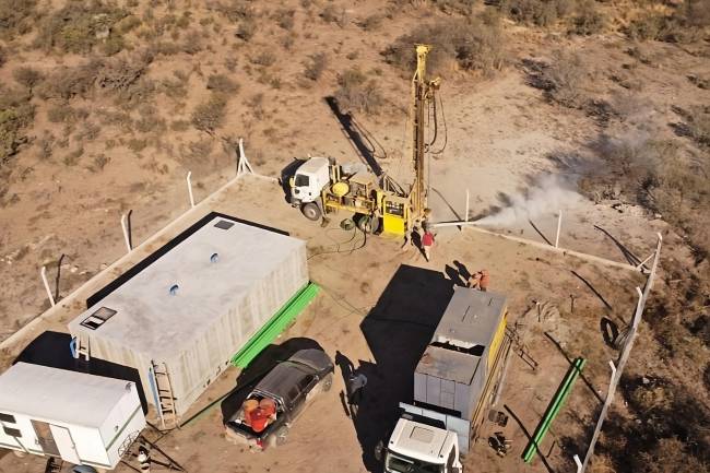 En Salsacate, culminaron  los trabajos de abastecimiento de agua potable