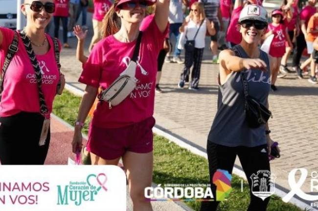 Miles de mujeres se unirán para realizar el lazo rosa humano más grande del país