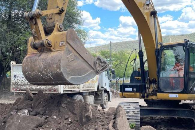 Ente Metropolitano: comenzaron en Salsipuedes obras de cordón cuneta