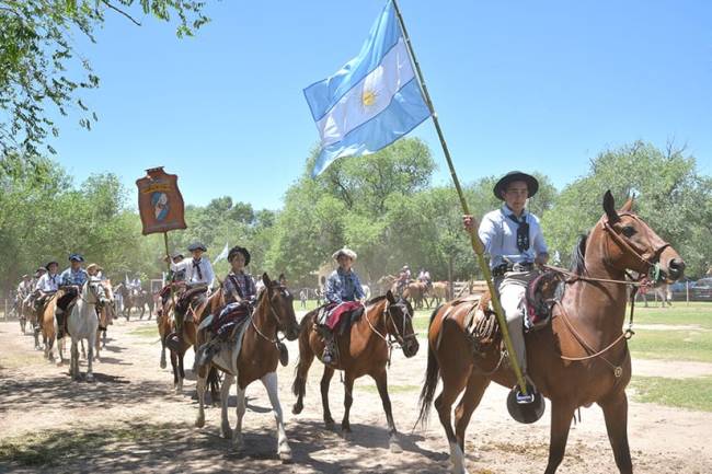 El Predio La Rinconada  se viste de tradición argentina