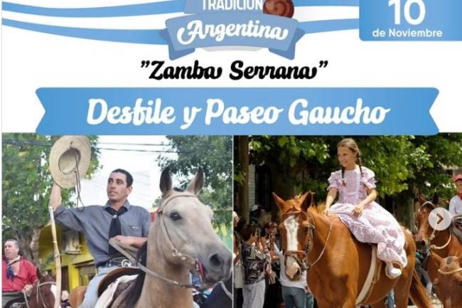 FIESTA DE LA TRADICIÓN “ZAMBA SERRANA” EN EL PREDIO LA RINCONADA